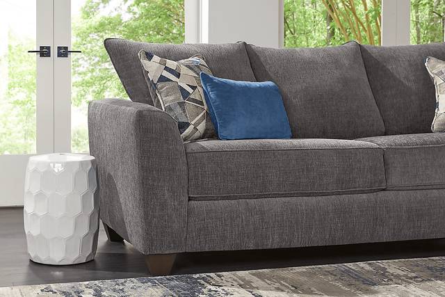 Sandia Heights Gray 7 Pc Living Room with Sleeper Sofa - Thumbnail - Image 6