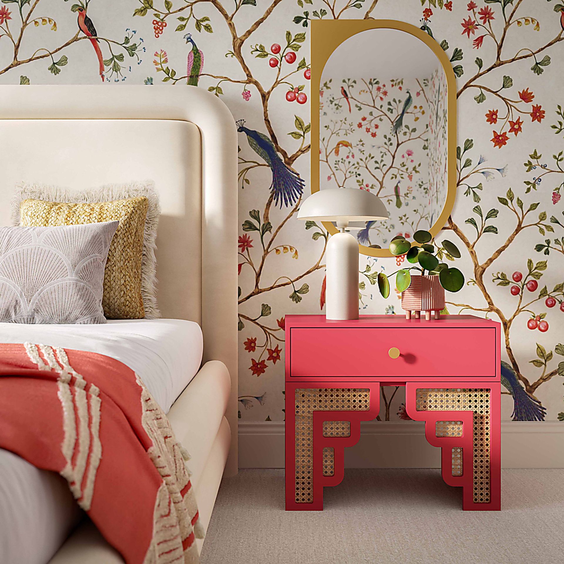 Sandidge Coral Nightstand - Image 2