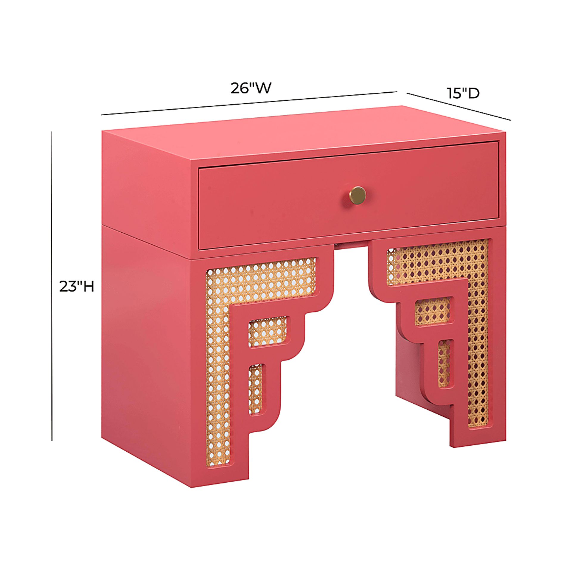 Sandidge Coral Nightstand - Image 6