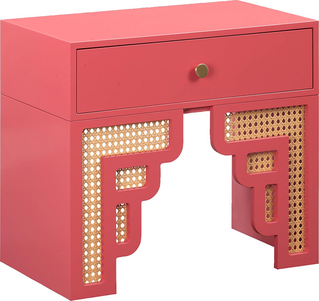 Sandidge Coral Nightstand