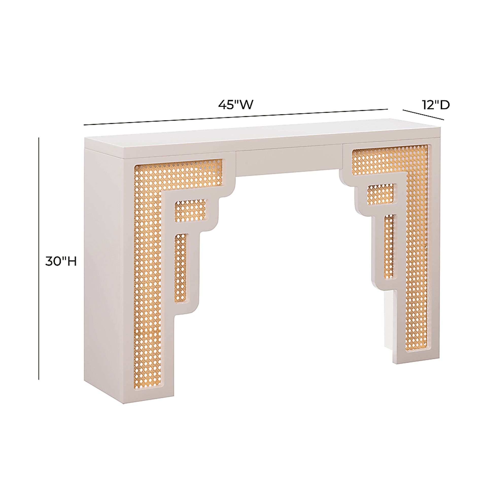 Sandidge Cream Sofa Table - Image 6