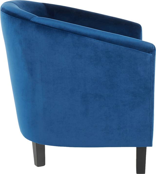 Sandifer Blue Accent Chair - Thumbnail - Image 2