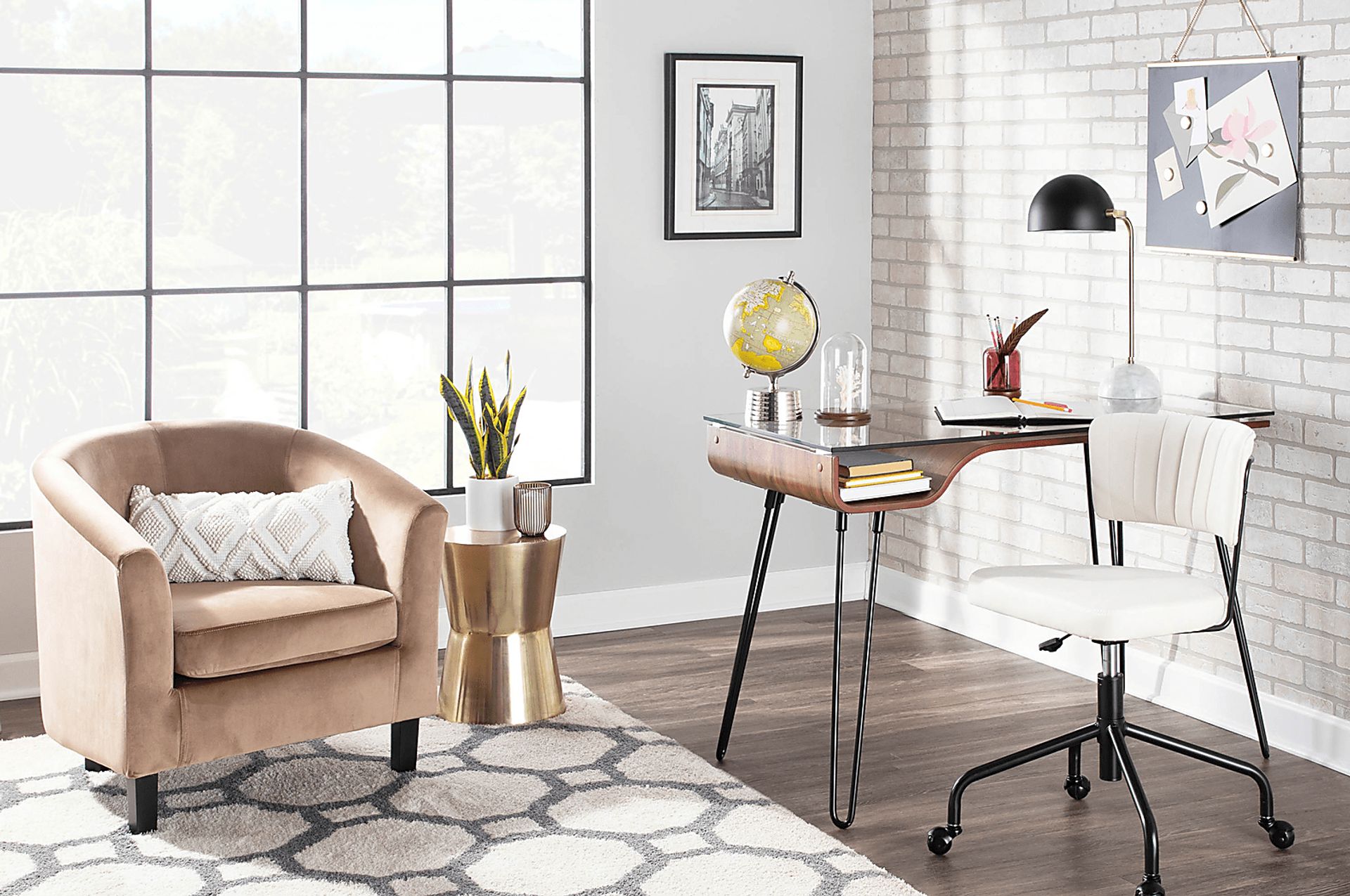 Sandifer Brown Accent Chair - Image 8