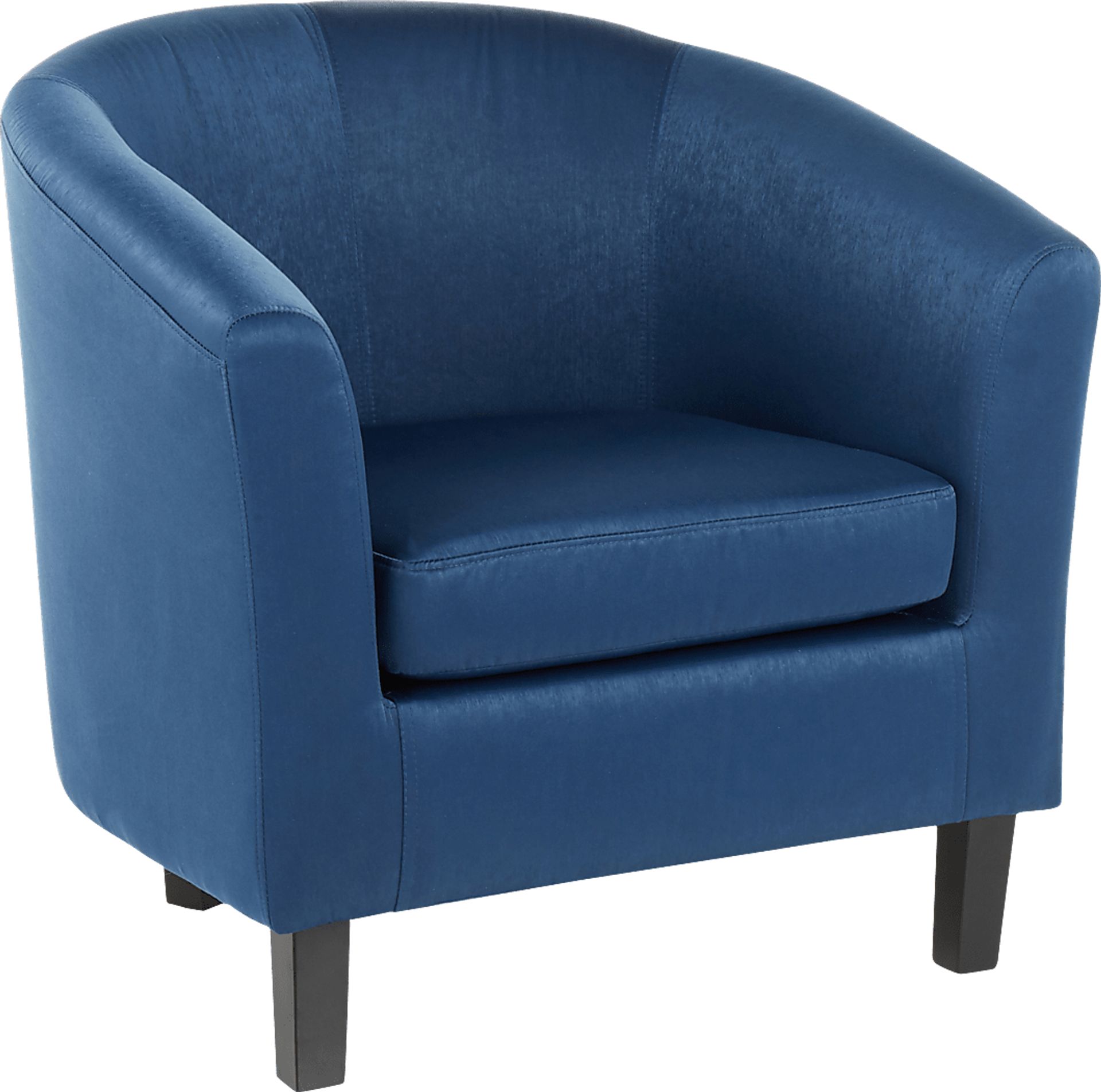 Sandifer Navy Accent Chair - Image 1