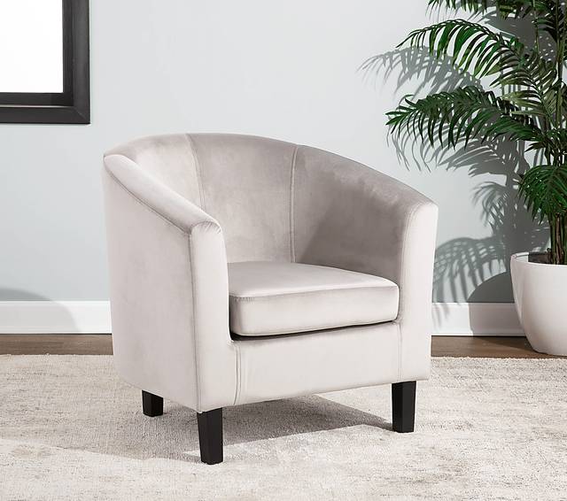 Sandifer Silver Accent Chair - Thumbnail - Image 6