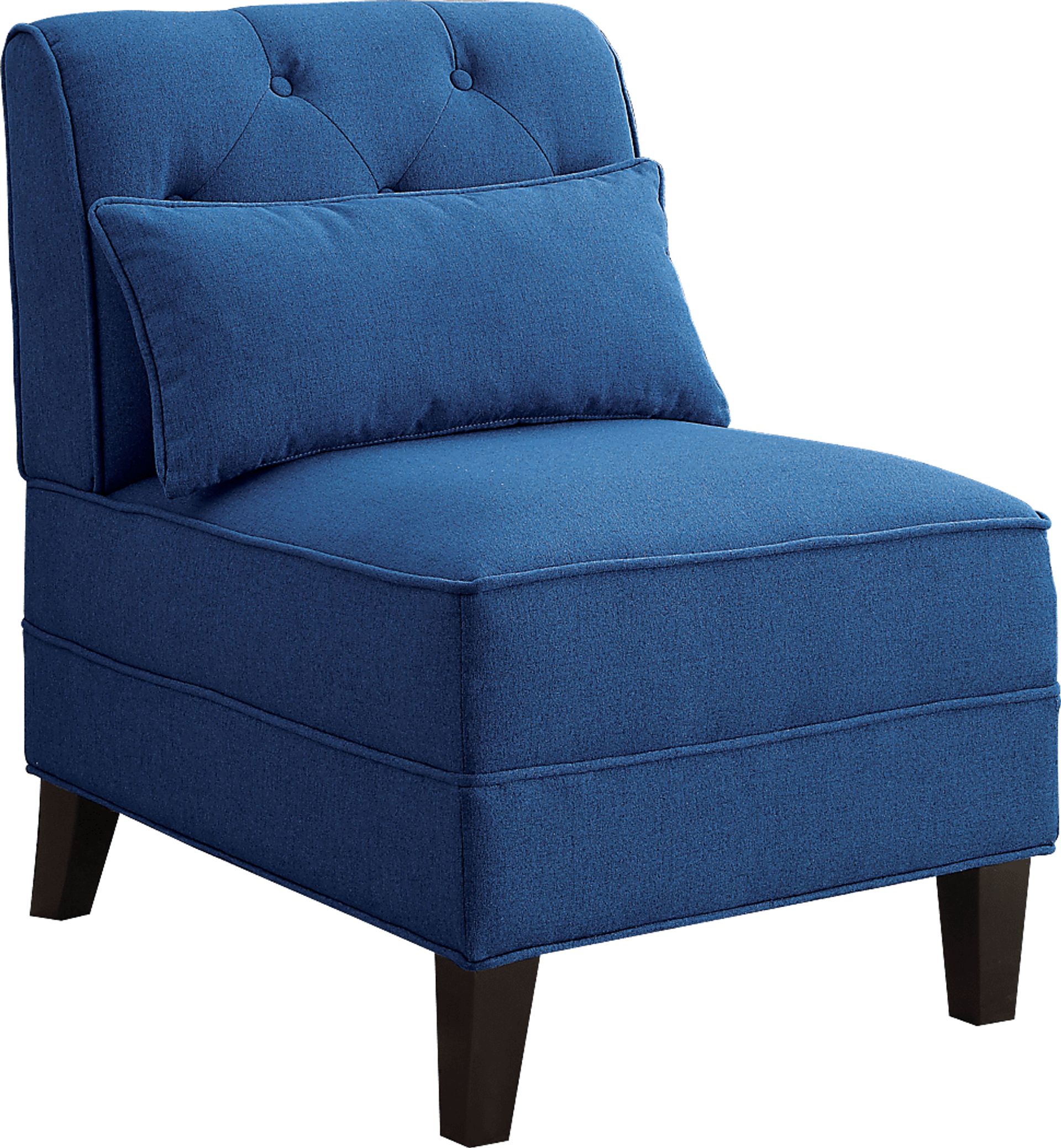 Sandra Blue Accent Chair - Image 1