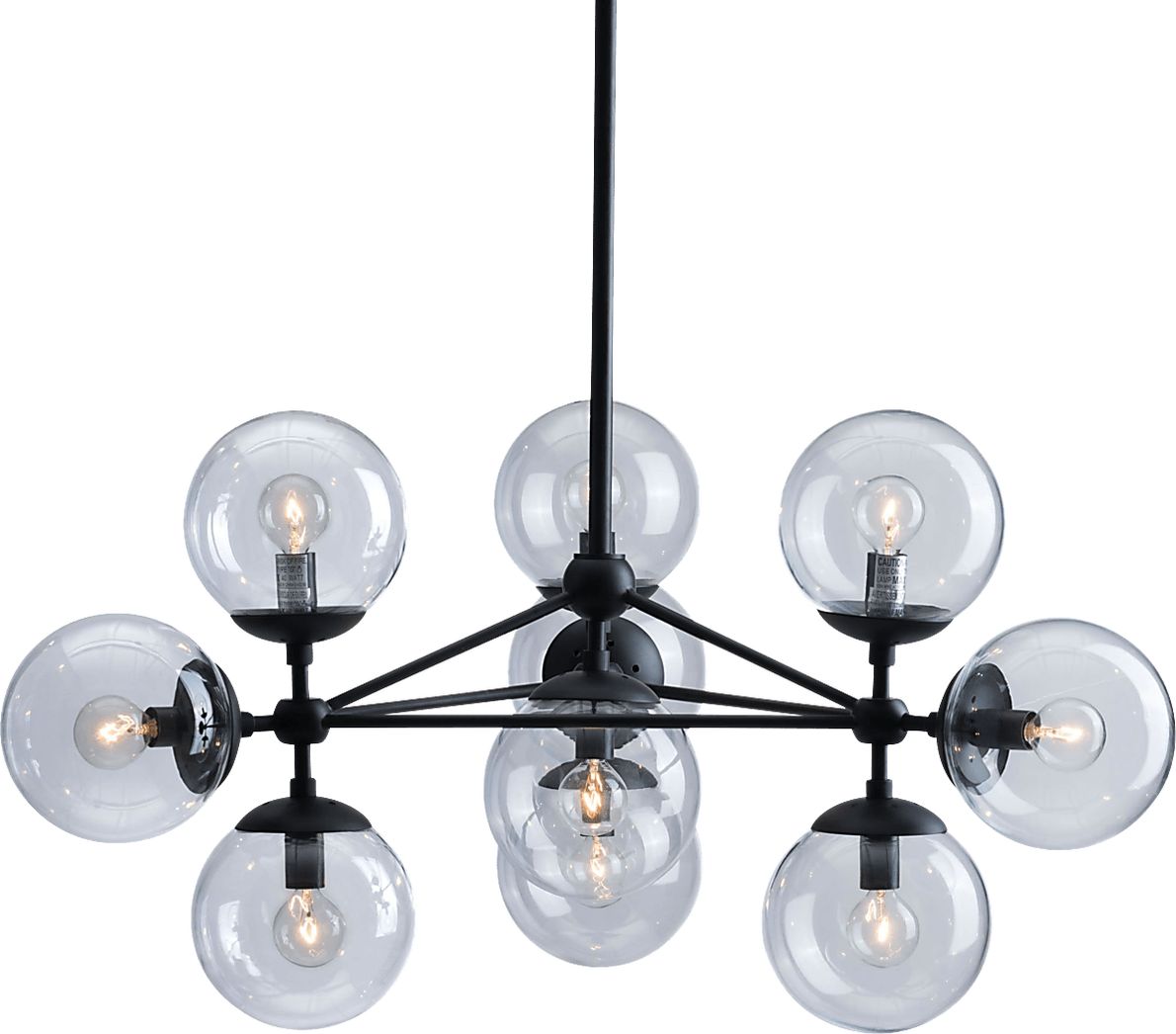 Sandridge Avenue Clear Chandelier Rooms To Go