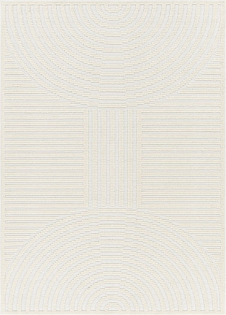 Sandring Cream 5' x 7'2 Rug