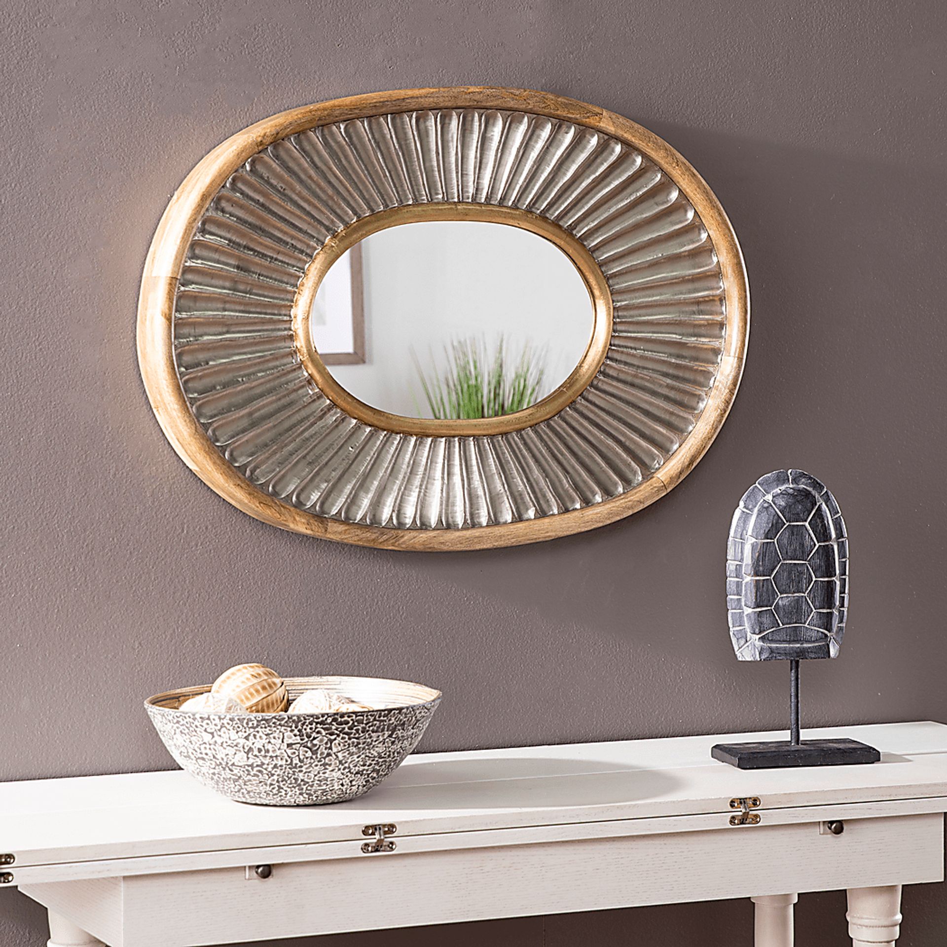 Sandringham Silver Mirror - Image 4