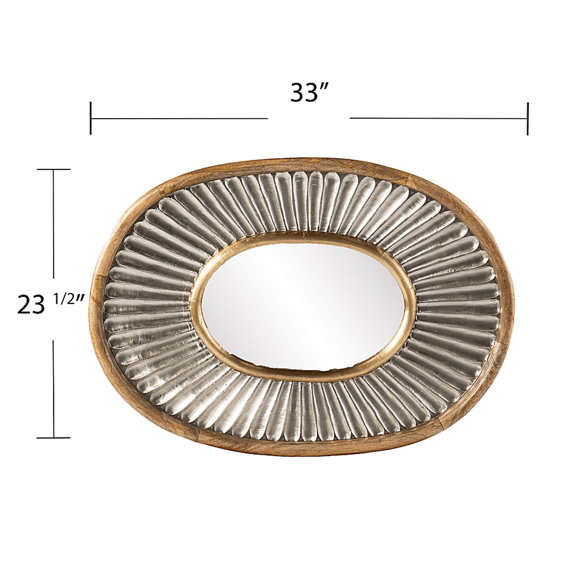 Sandringham Silver Mirror - Image 5