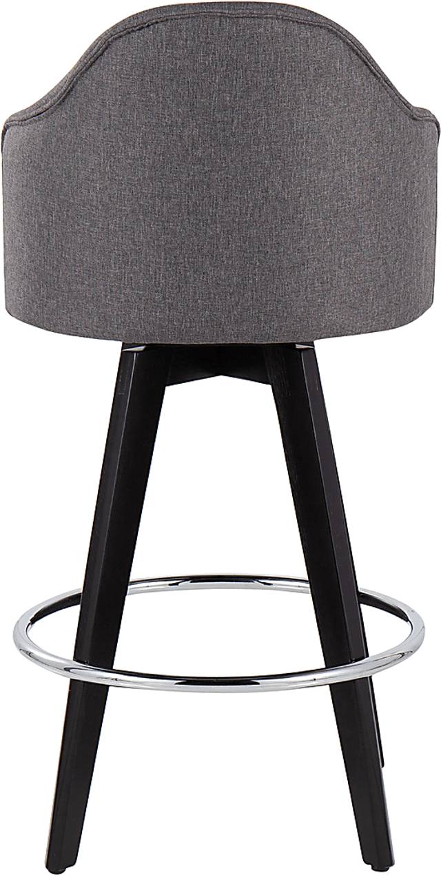 Sandron II Gray Counter Height Stool, Set of 2 - Thumbnail - Image 5