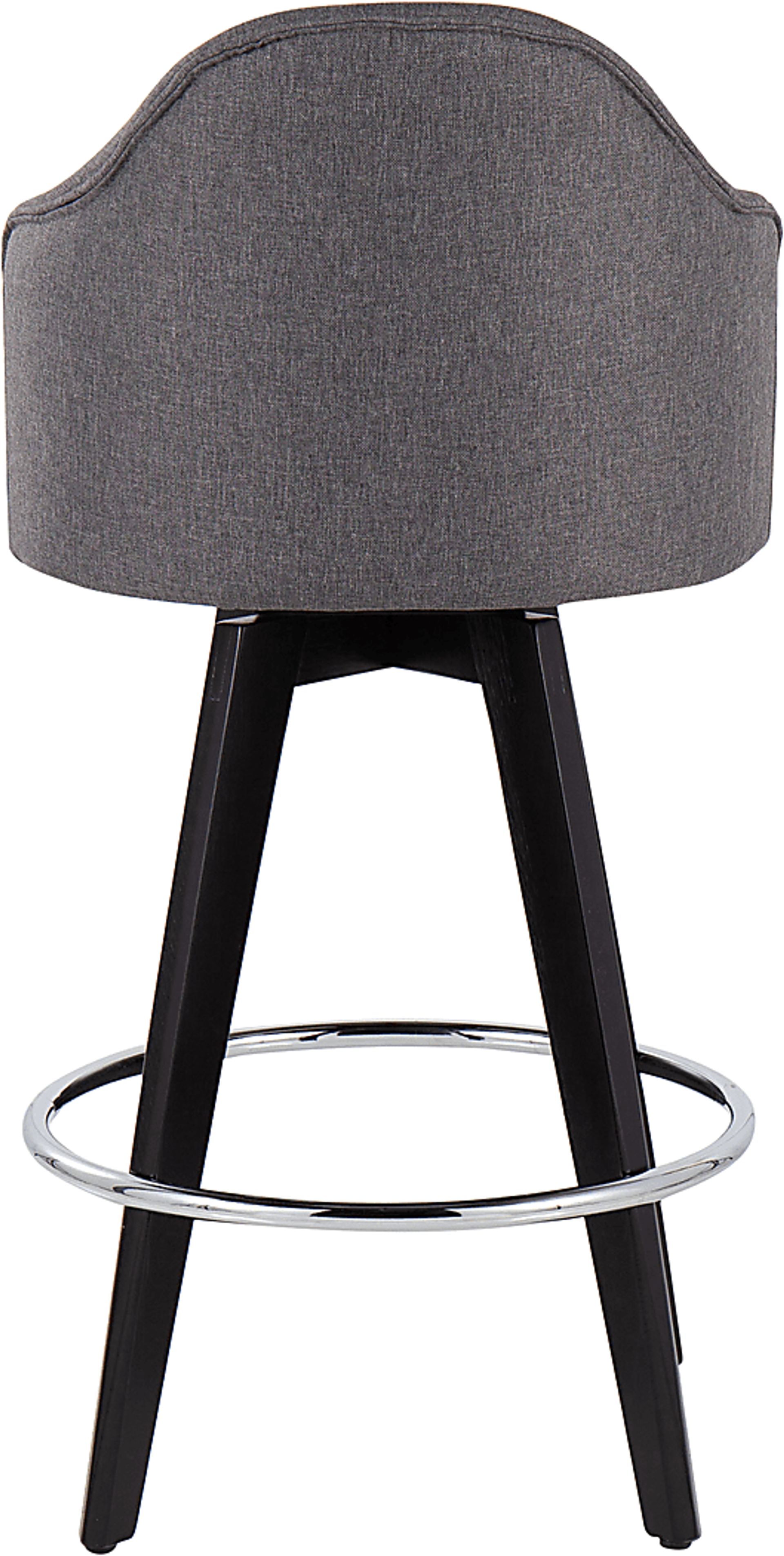 Sandron II Gray Counter Height Stool, Set of 2 - Image 5