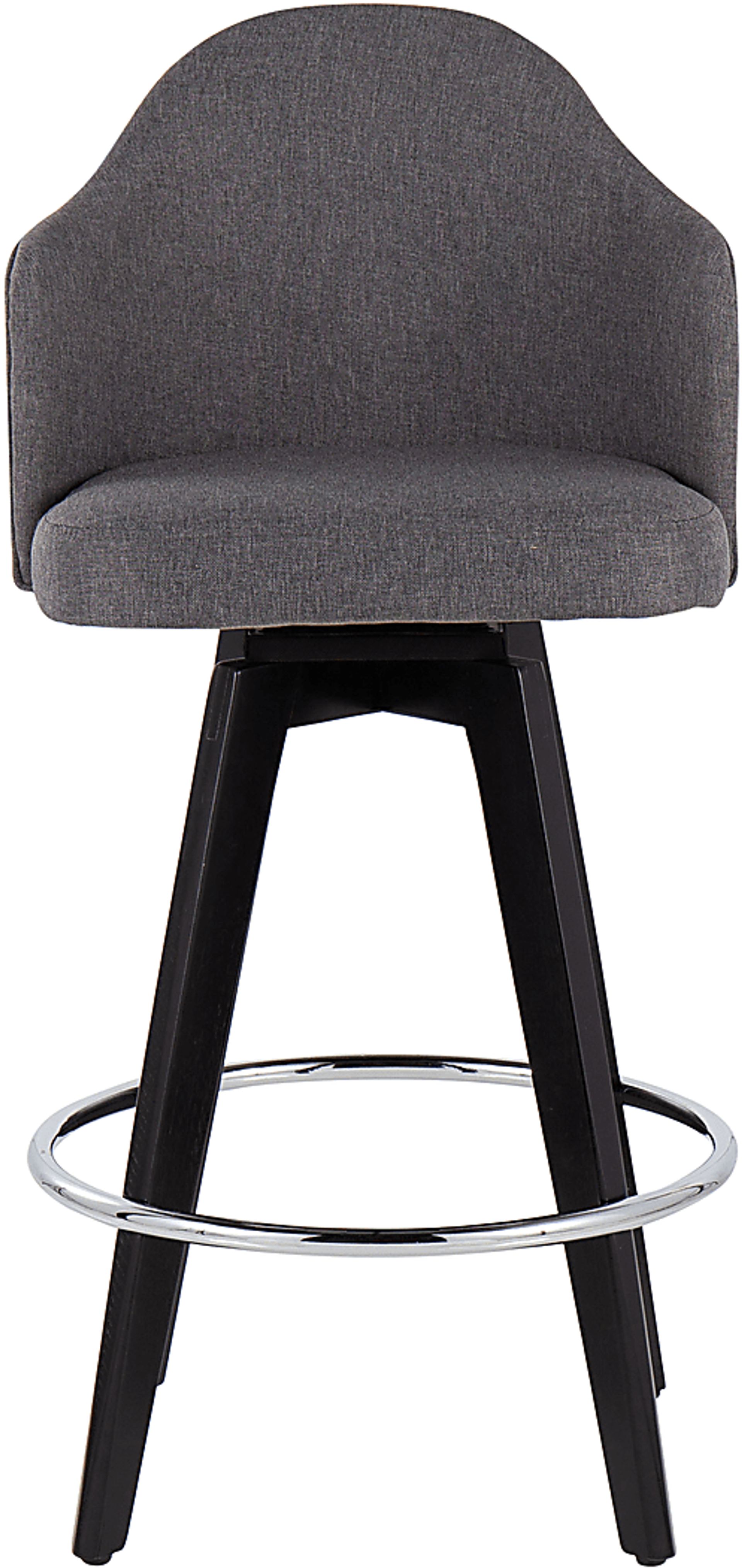 Sandron II Gray Counter Height Stool, Set of 2 - Image 6