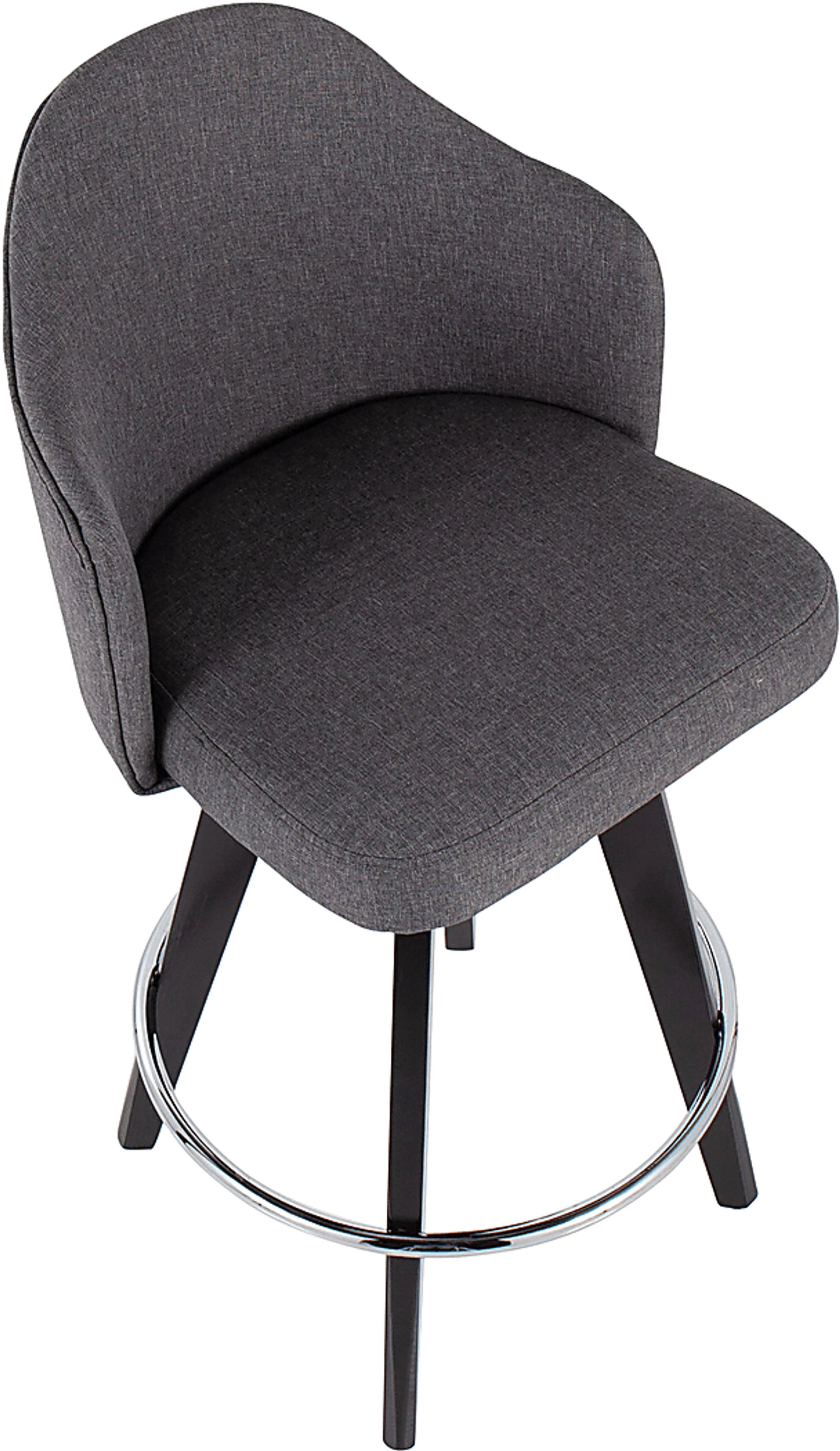 Sandron II Gray Counter Height Stool, Set of 2 - Image 7