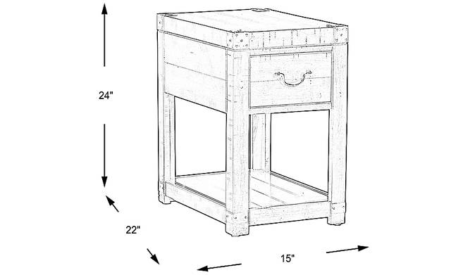 Dimension Image. Please refer to the Dimension Tab on this page for dimension details.