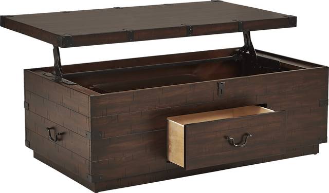 Sandsen Way Brown Cocktail Table - Thumbnail - Image 3
