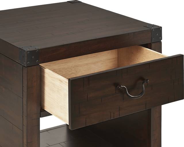 Sandsen Way Brown End Table - Thumbnail - Image 3