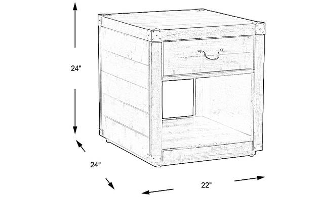Dimension Image. Please refer to the Dimension Tab on this page for dimension details.