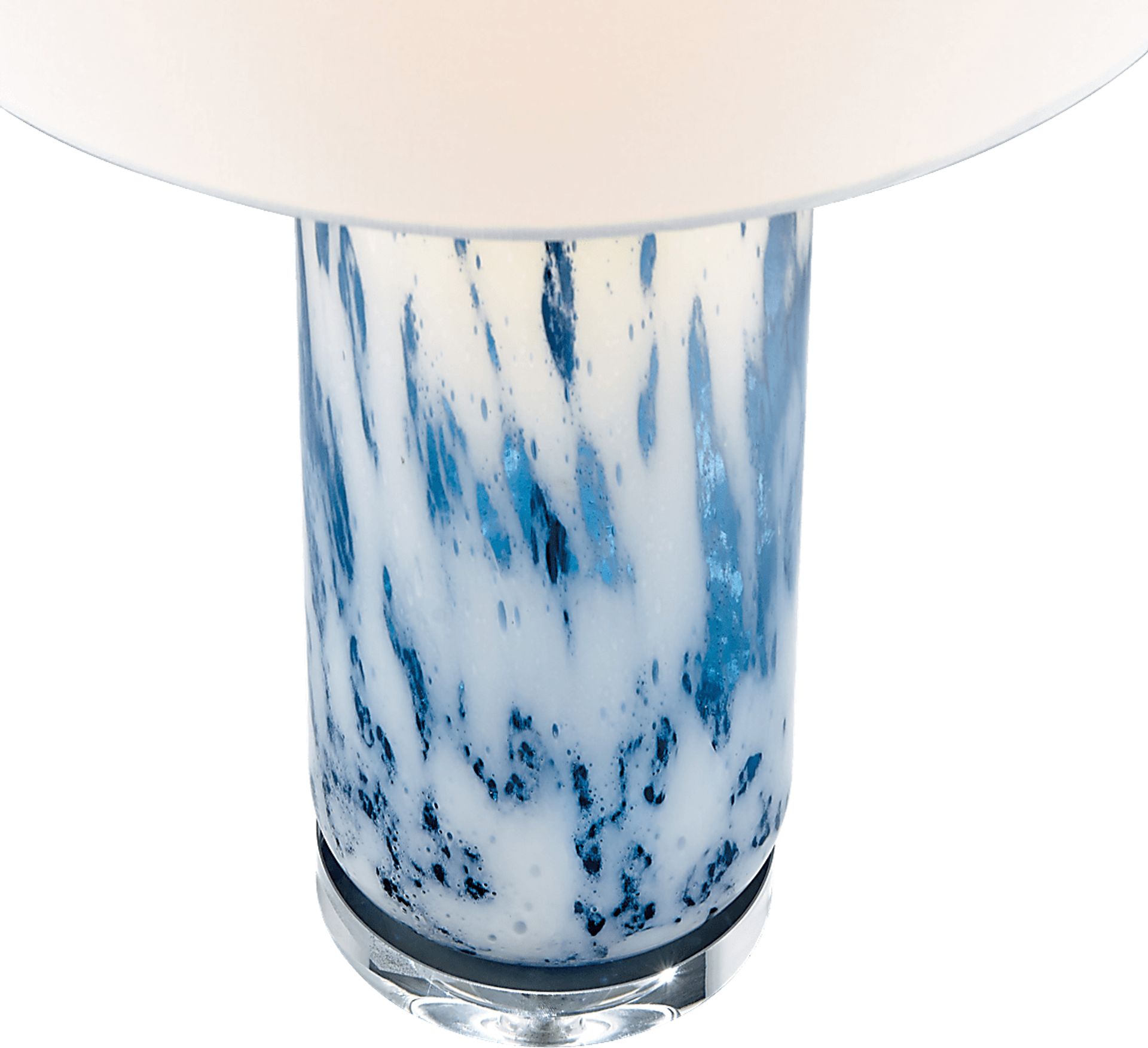 Sandusky Circle Blue Lamp - Image 3
