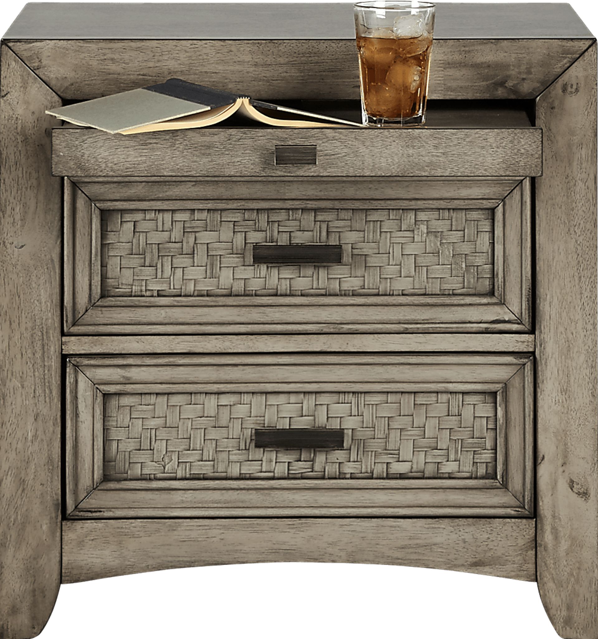 Sandy Lane Driftwood Nightstand - Image 2