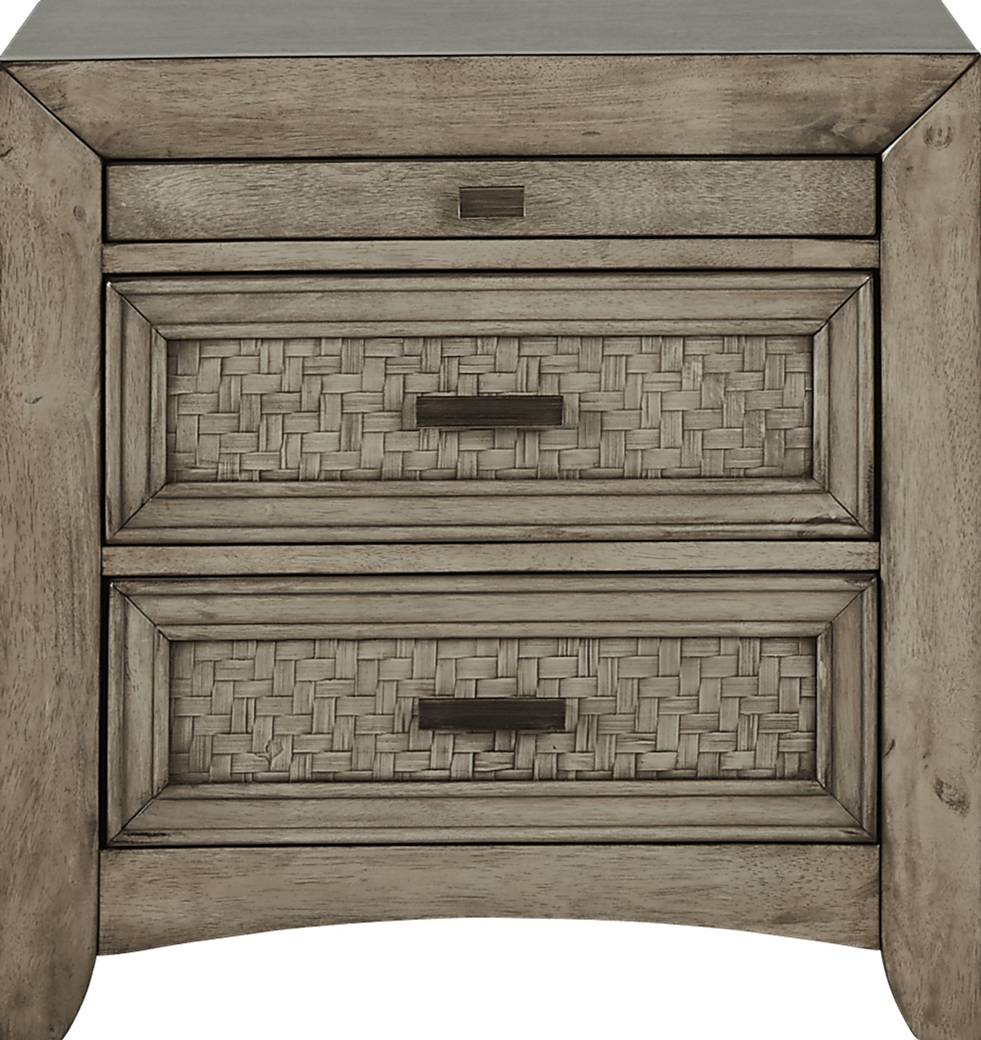 Sandy Lane Driftwood Nightstand - Image 1