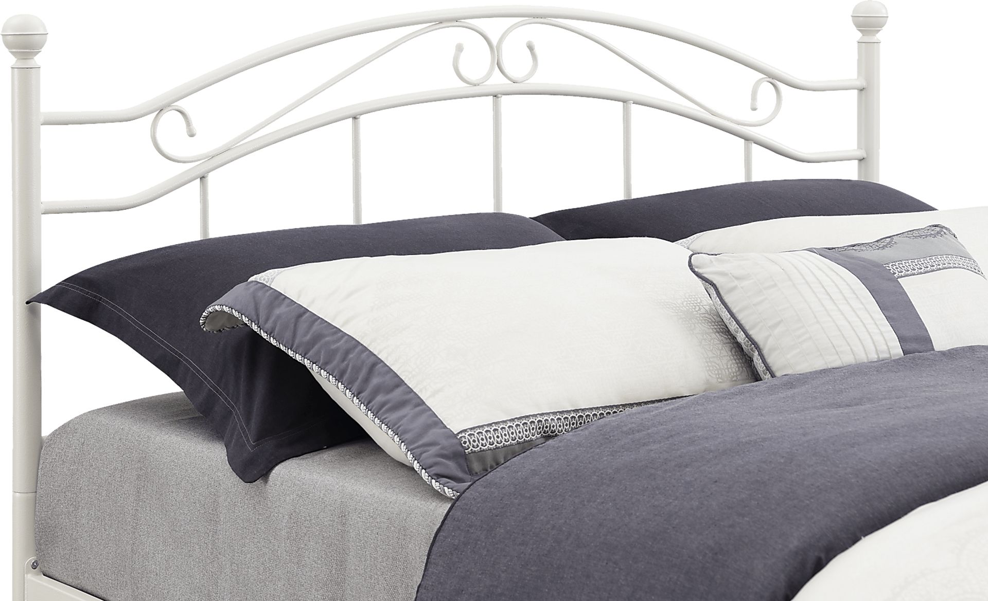 Sandyford White Queen Bed - Image 2