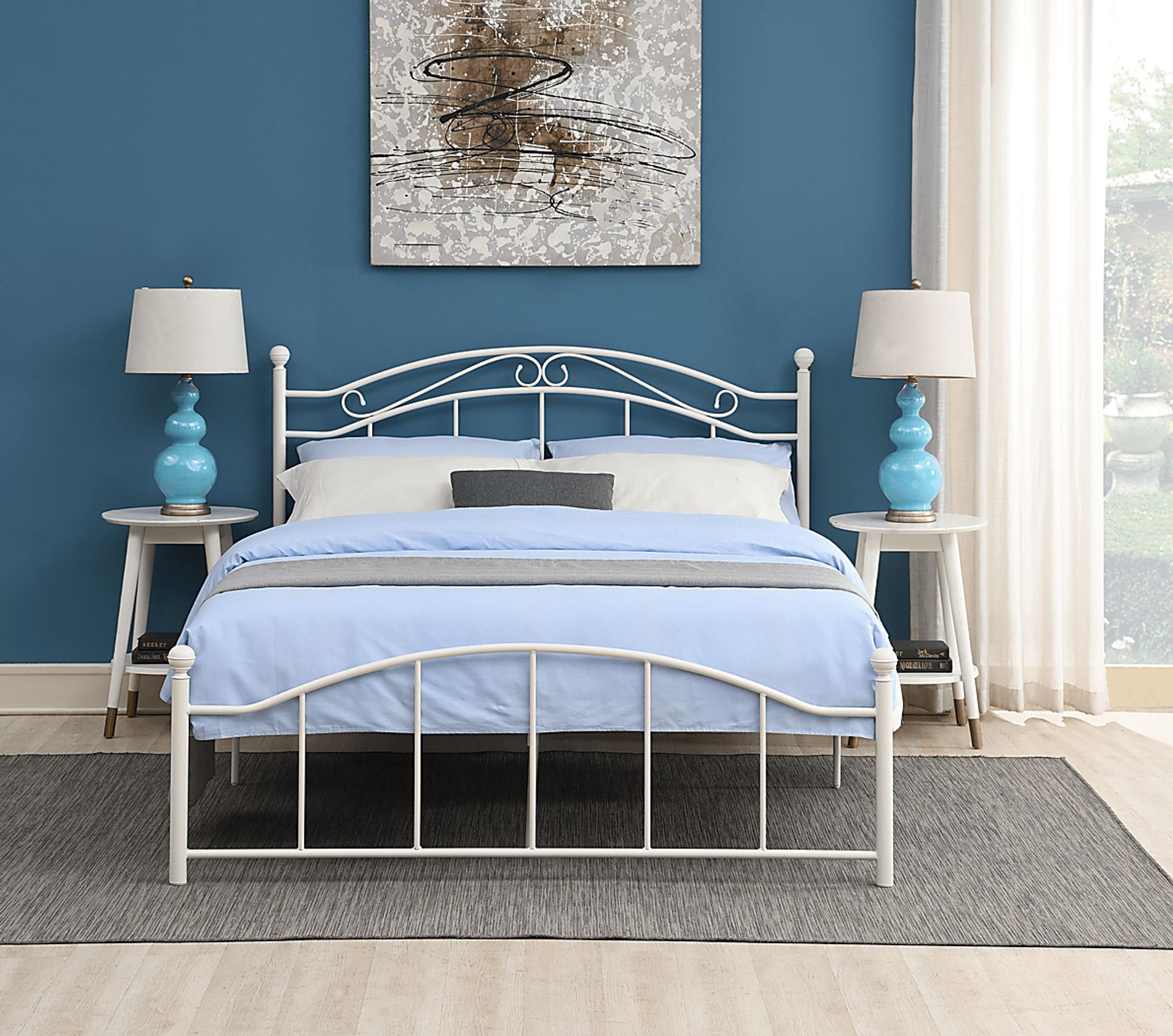 Sandyford White Queen Bed - Image 4