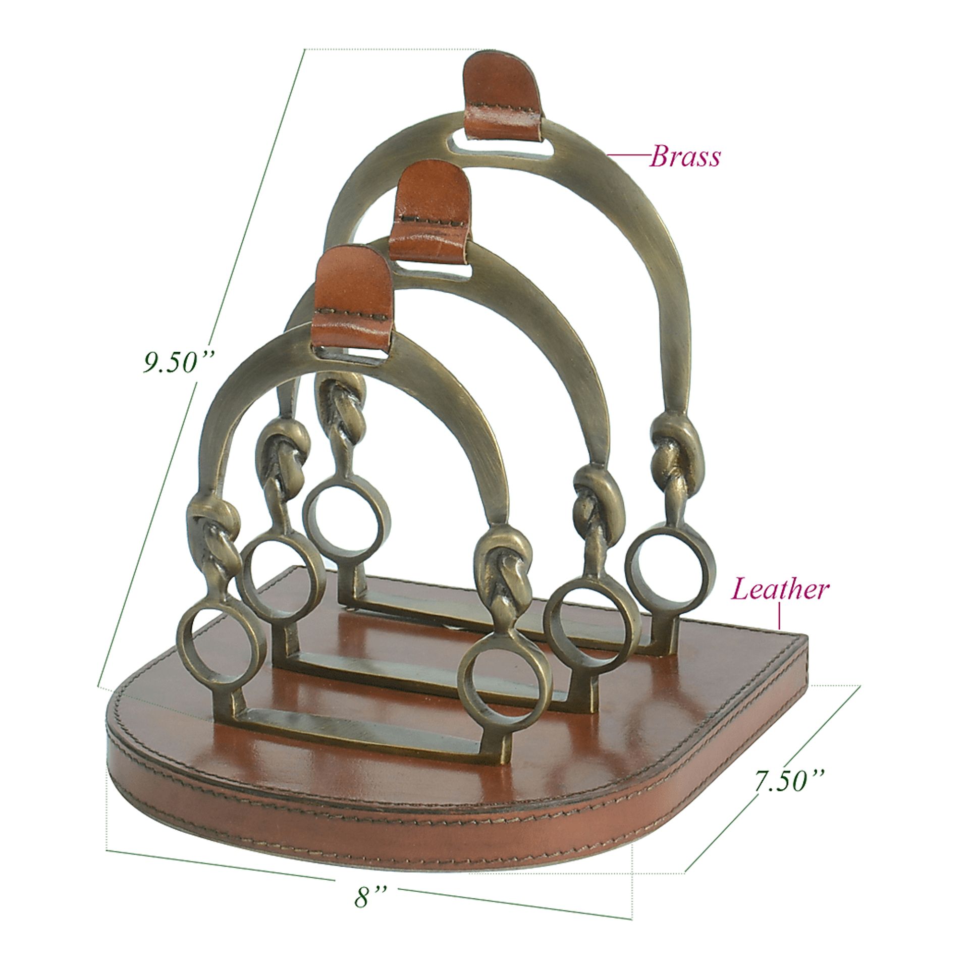 Sandygale Brown Letter Rack - Image 2