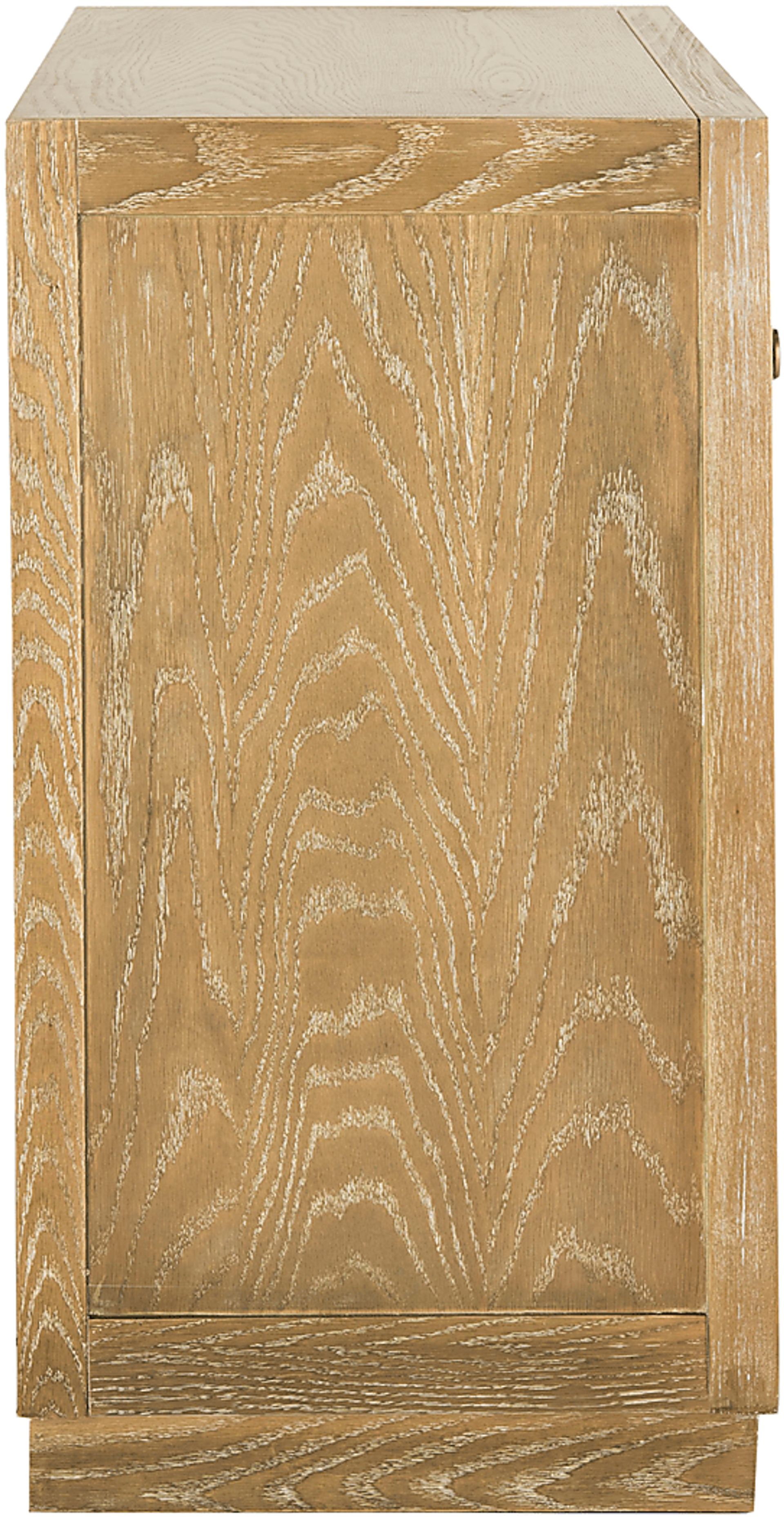 Sandyver Oak Accent Cabinet - Image 4