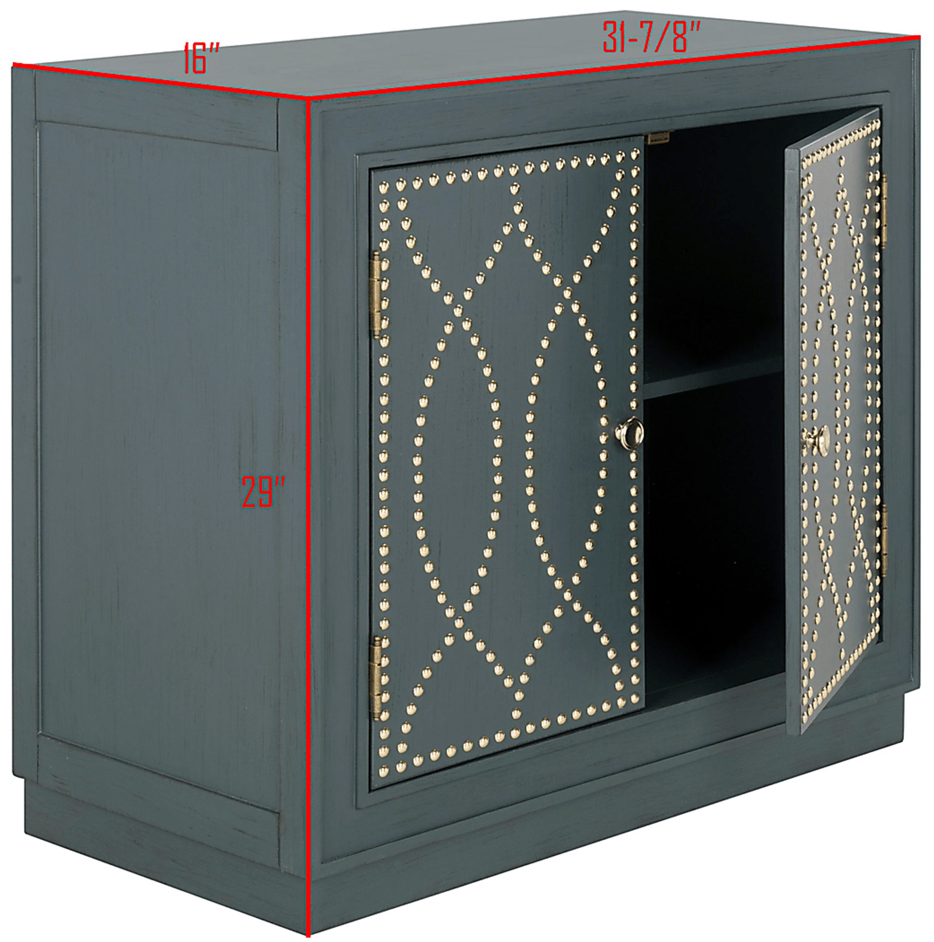 Sandyver Steel Accent Cabinet - Image 9