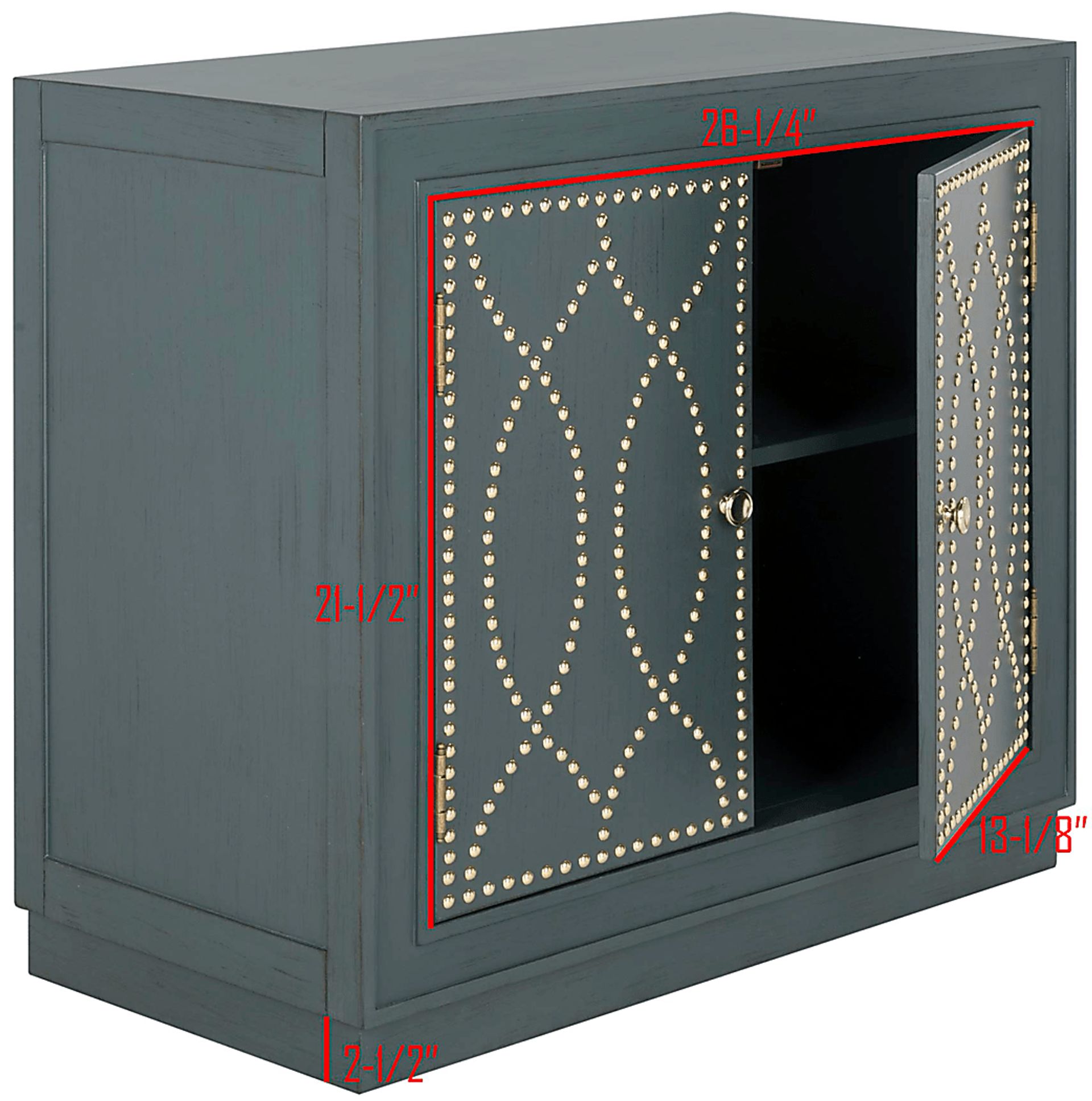 Sandyver Steel Accent Cabinet - Image 10
