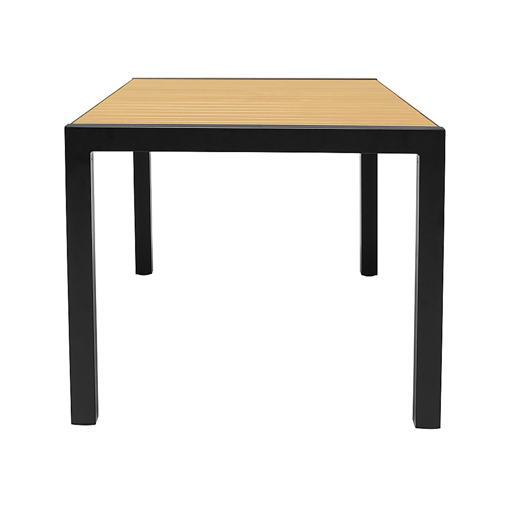 Sanellan Black Outdoor Dining Table - Image 2