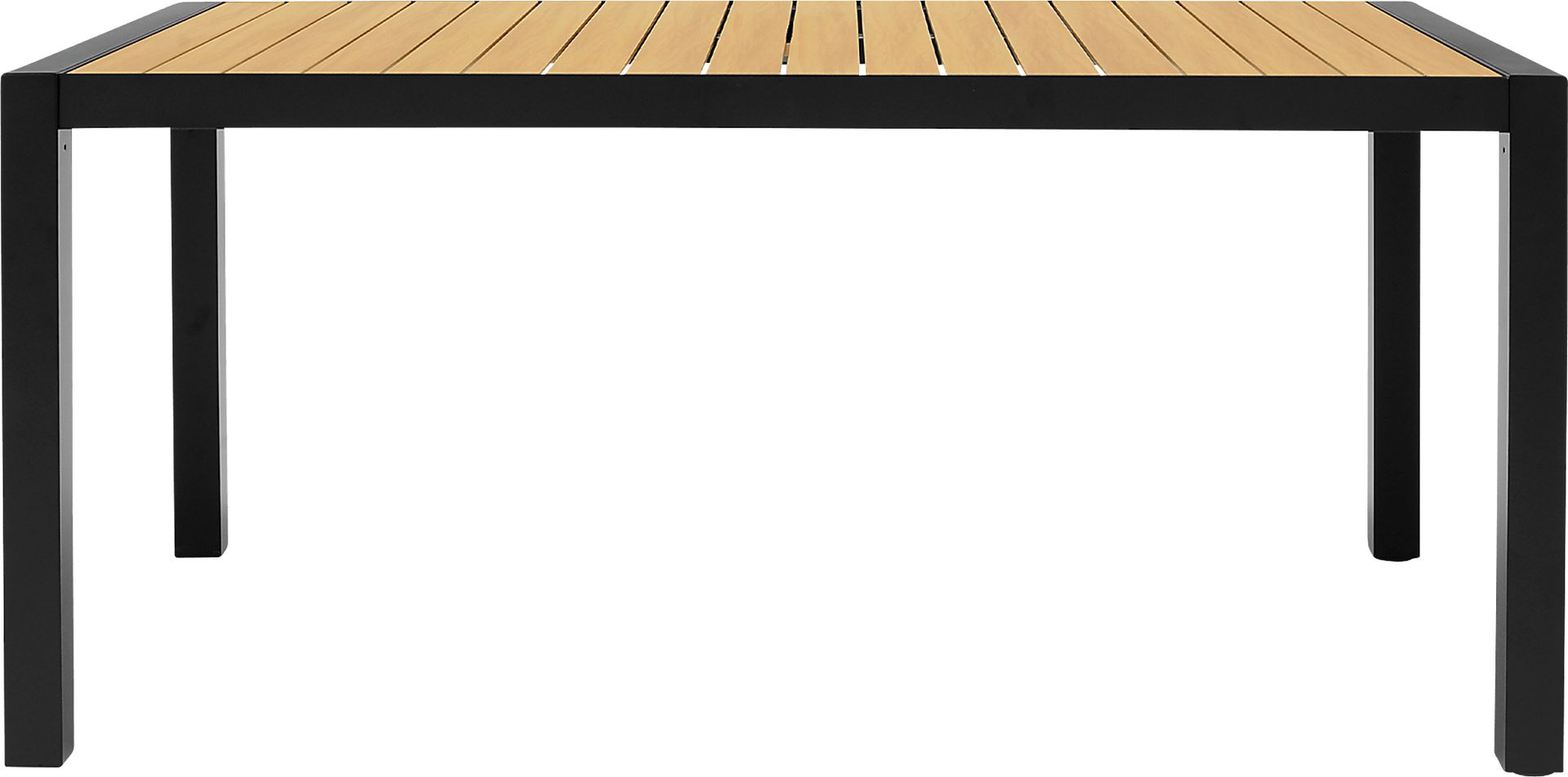 Sanellan Black Outdoor Dining Table - Image 1
