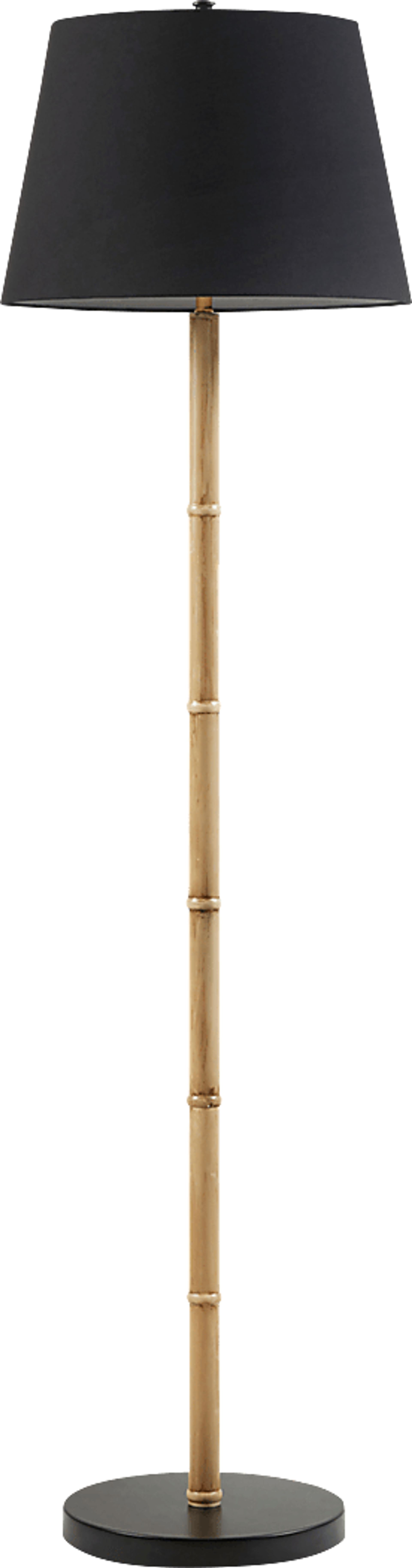 Sanford Bend Black Floor Lamp - Image 1