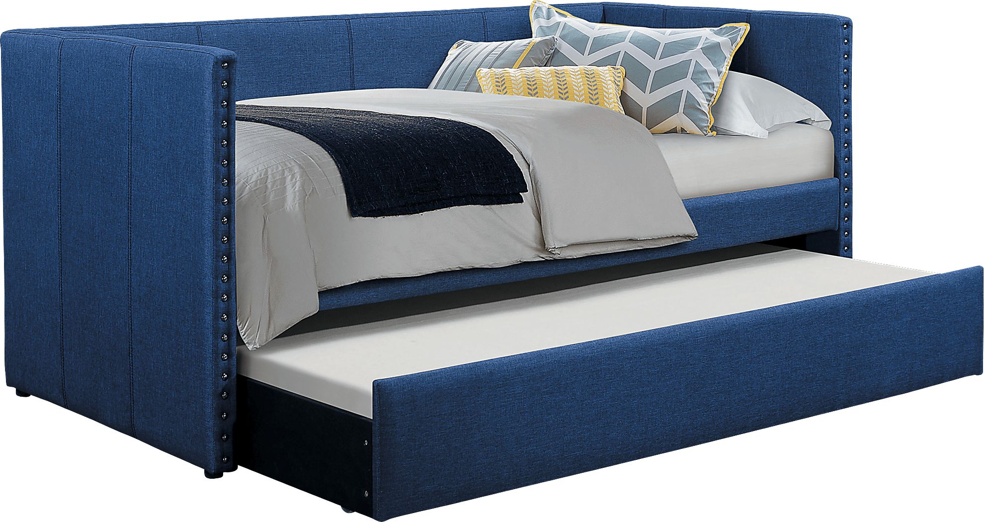 Sanford Way Blue Daybed with Trundle Rooms To Go