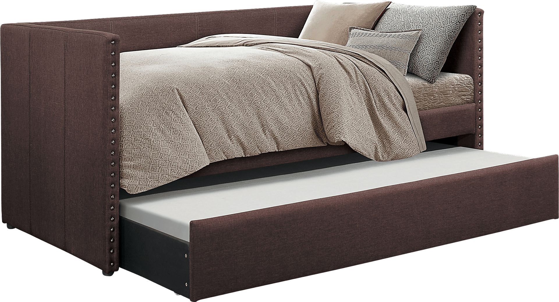 Sanford Way Brown Daybed with Trundle - Image 1