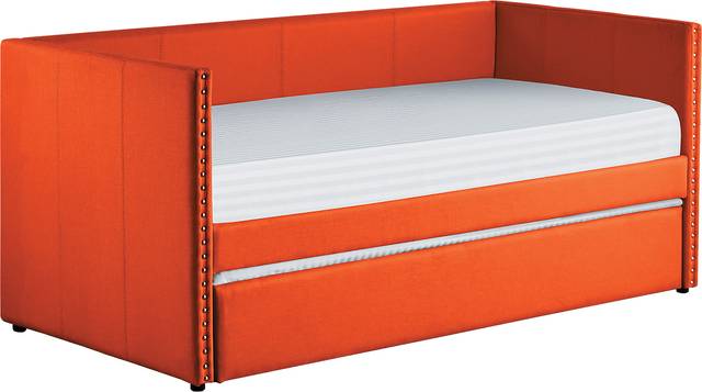 Sanford Way Orange Daybed with Trundle - Thumbnail - Image 2
