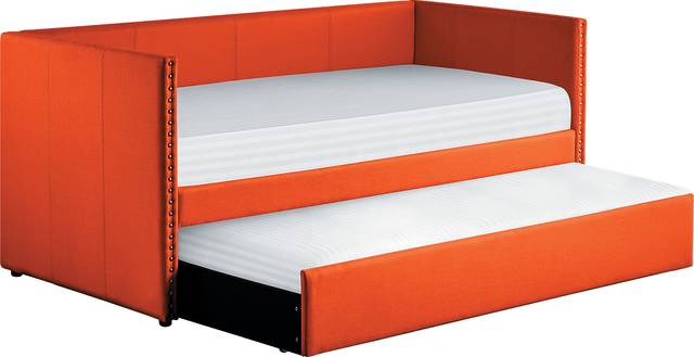 Sanford Way Orange Daybed with Trundle - Thumbnail - Image 3