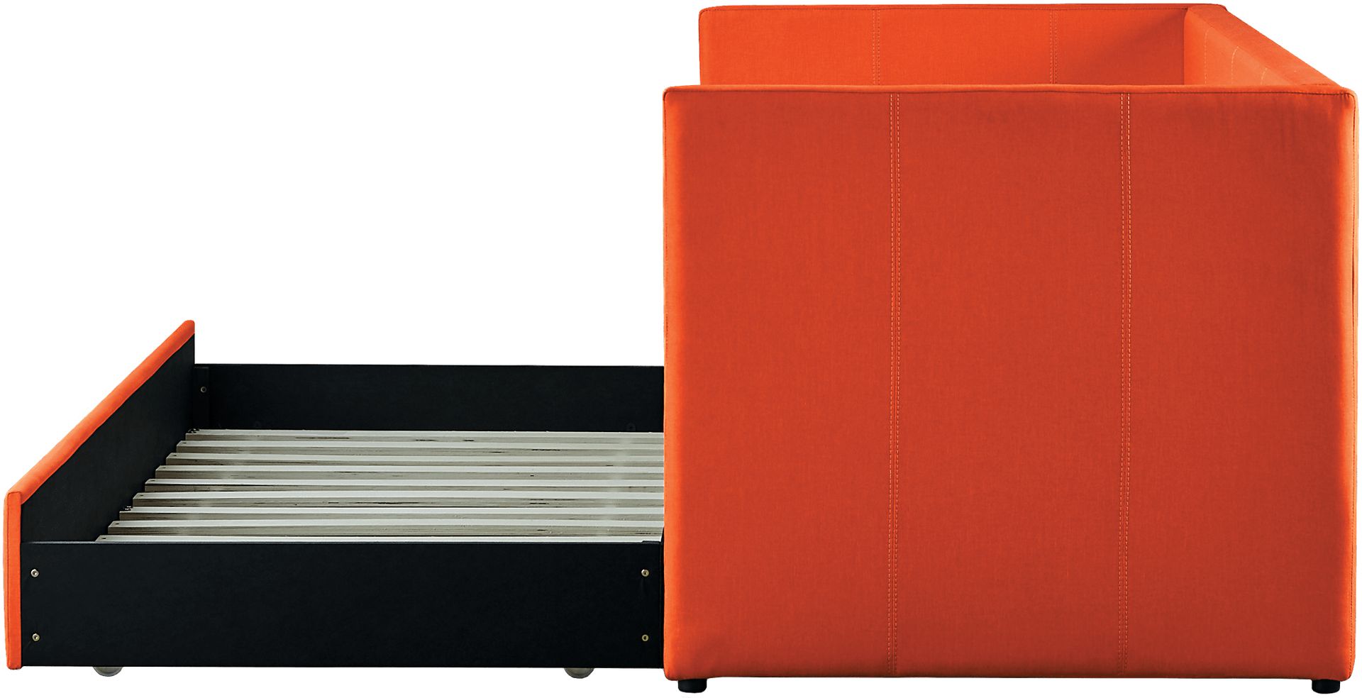 Sanford Way Orange Daybed with Trundle - Image 4