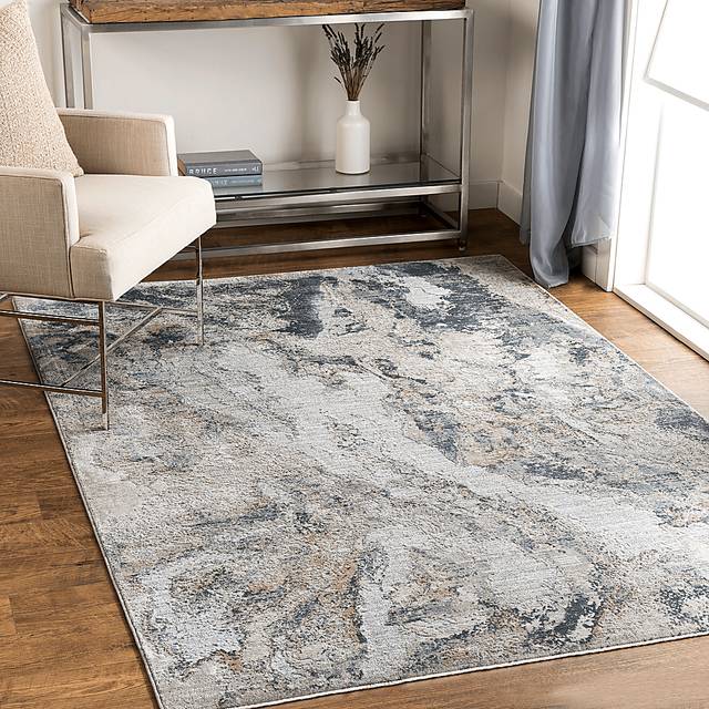 Sanfra Gray 6'7 x 9'6 Rug - Thumbnail - Image 4
