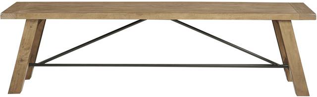 Sangamon Gray Dining Bench - Thumbnail - Image 2