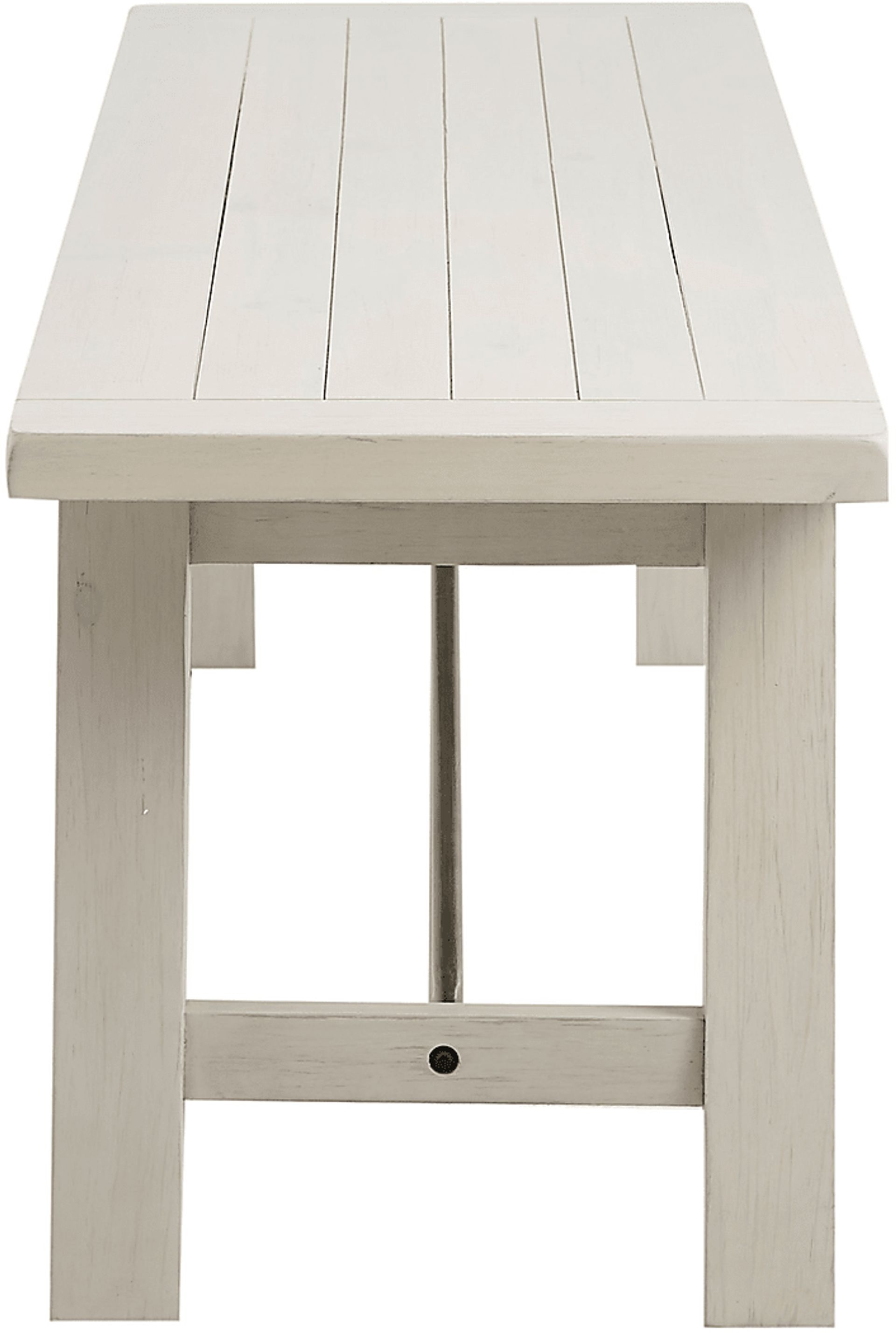 Sangamon White Dining Bench - Image 3