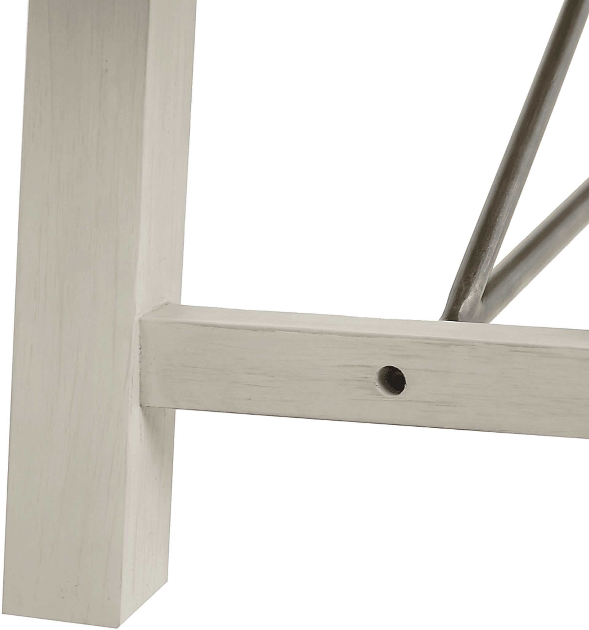 Sangamon White Dining Bench - Image 6