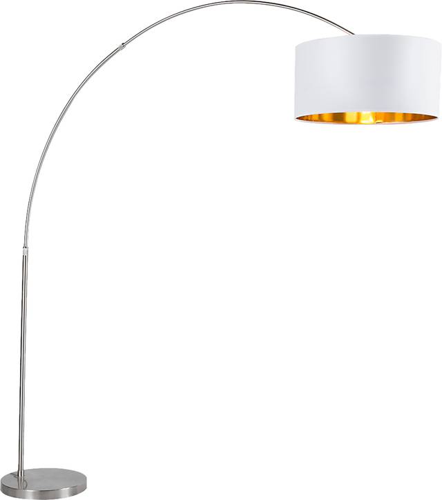 Sanger Court White Floor Lamp - Thumbnail - Image 2