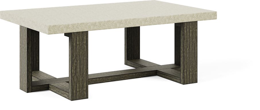 Sanger Gray Rectangle Cocktail Table