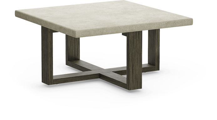 Sanger Gray Square Cocktail Table