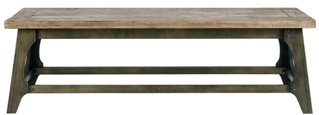 Sangerbrook Gray Dining Bench - Thumbnail - Image 2