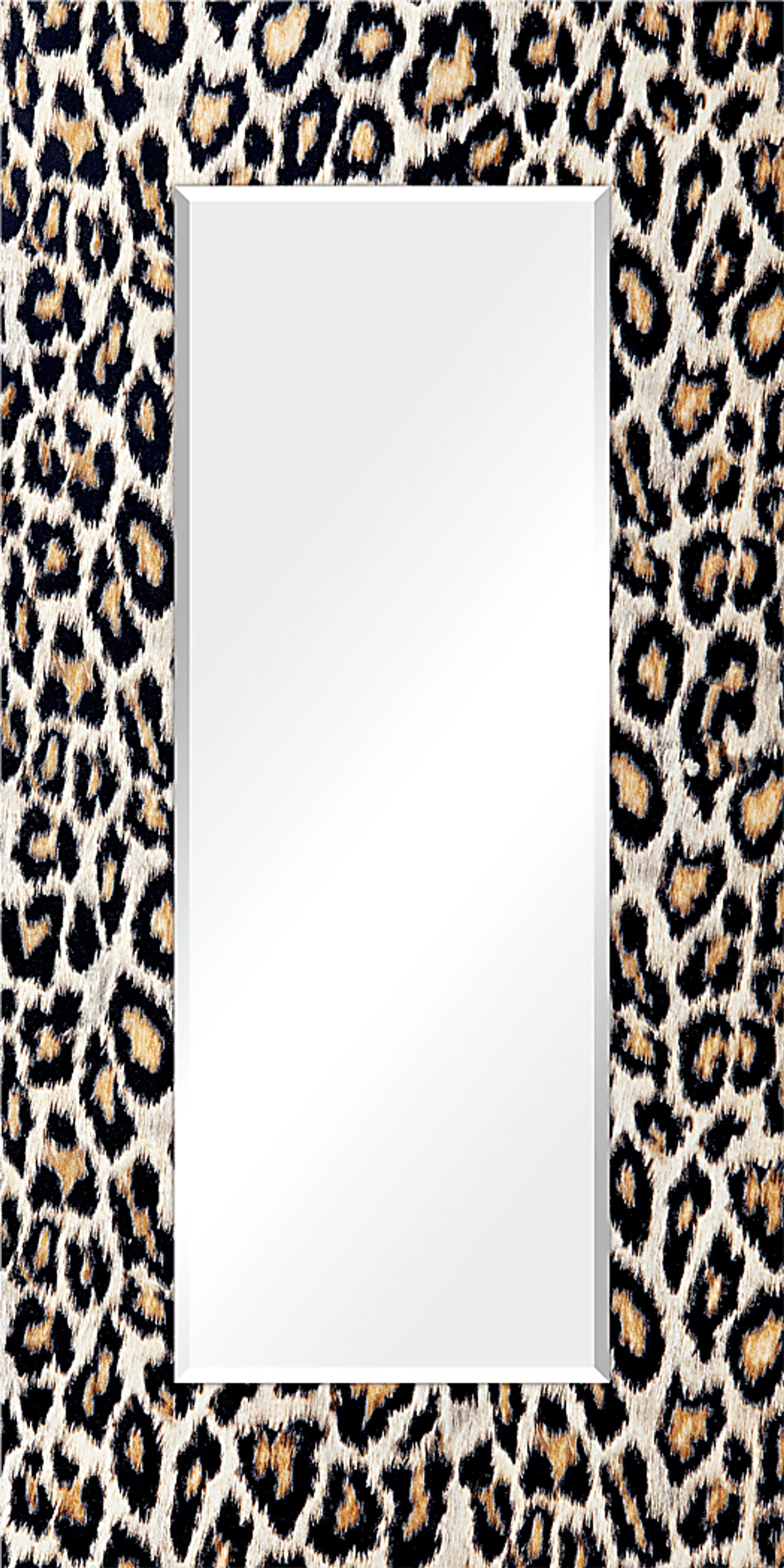 Saniel Brown Mirror - Image 1