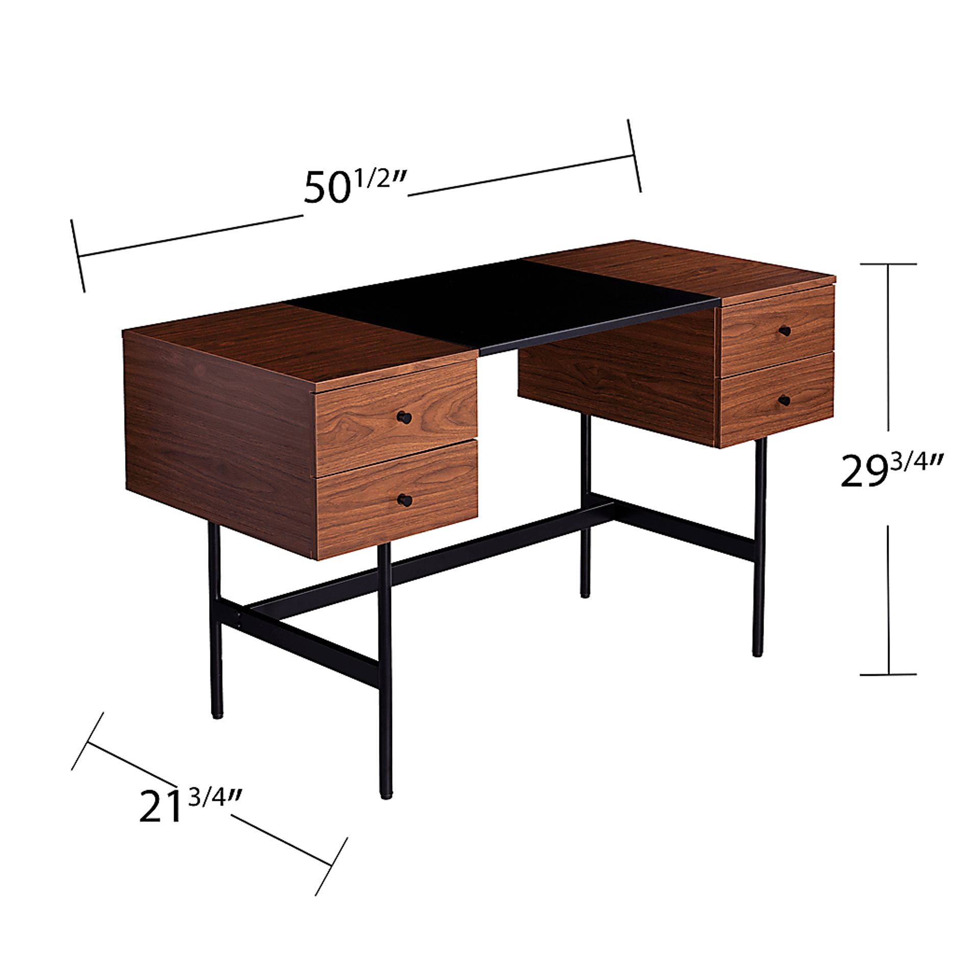 Sanlenay Brown Desk - Image 6