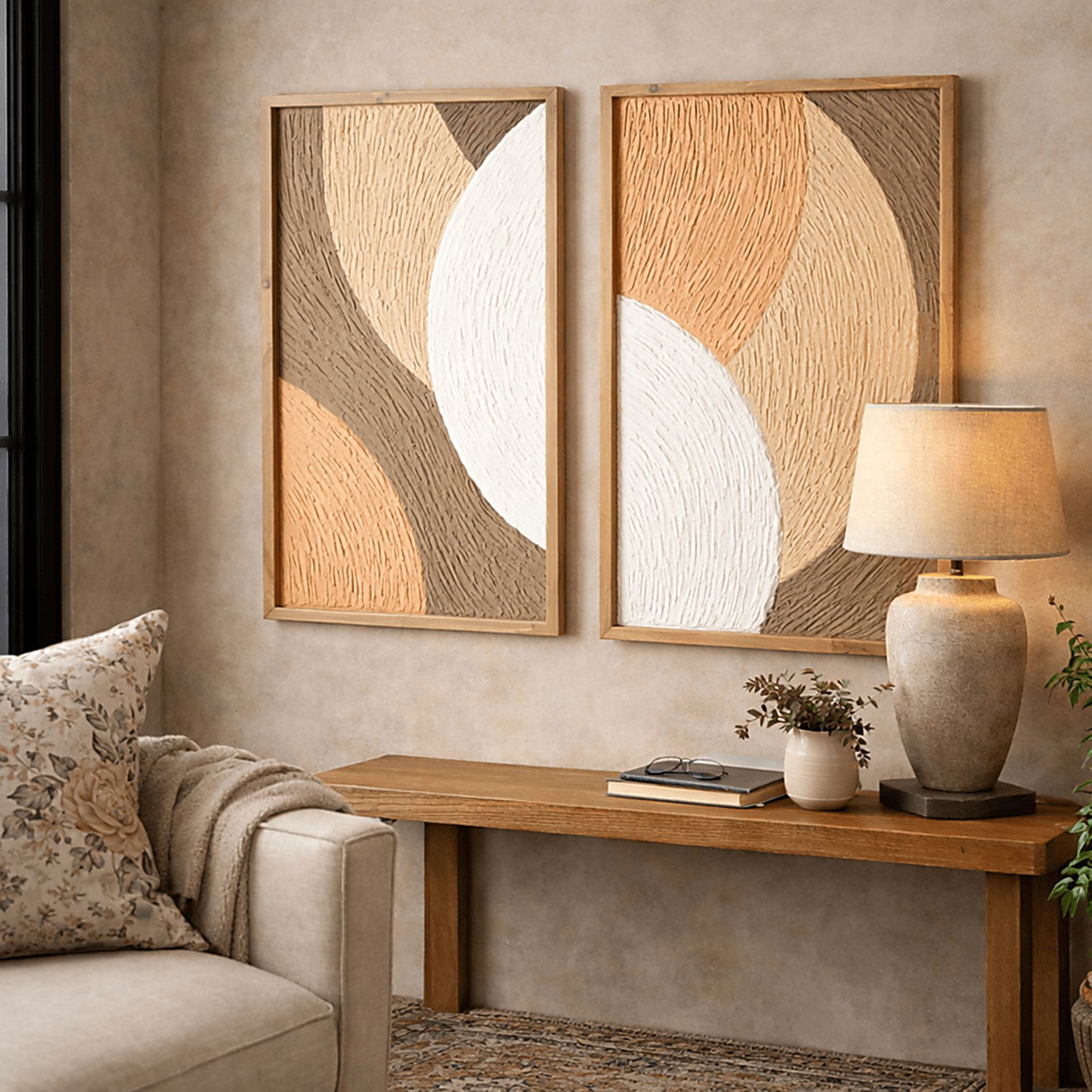 Sanli Brown Wall Decor - Image 2